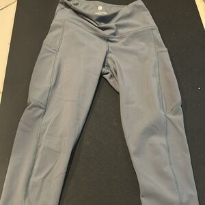 Sage green 90 degree reflex leggings